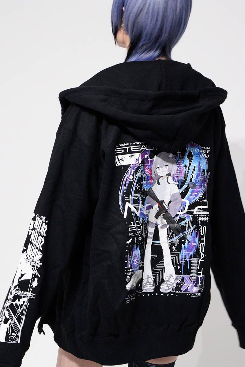 予約商品】Am10:24 No.02 code name STEALTH Zip Parker Type 予約商品】Am10:24 No.02 code name STEALTH Zip Parker Type