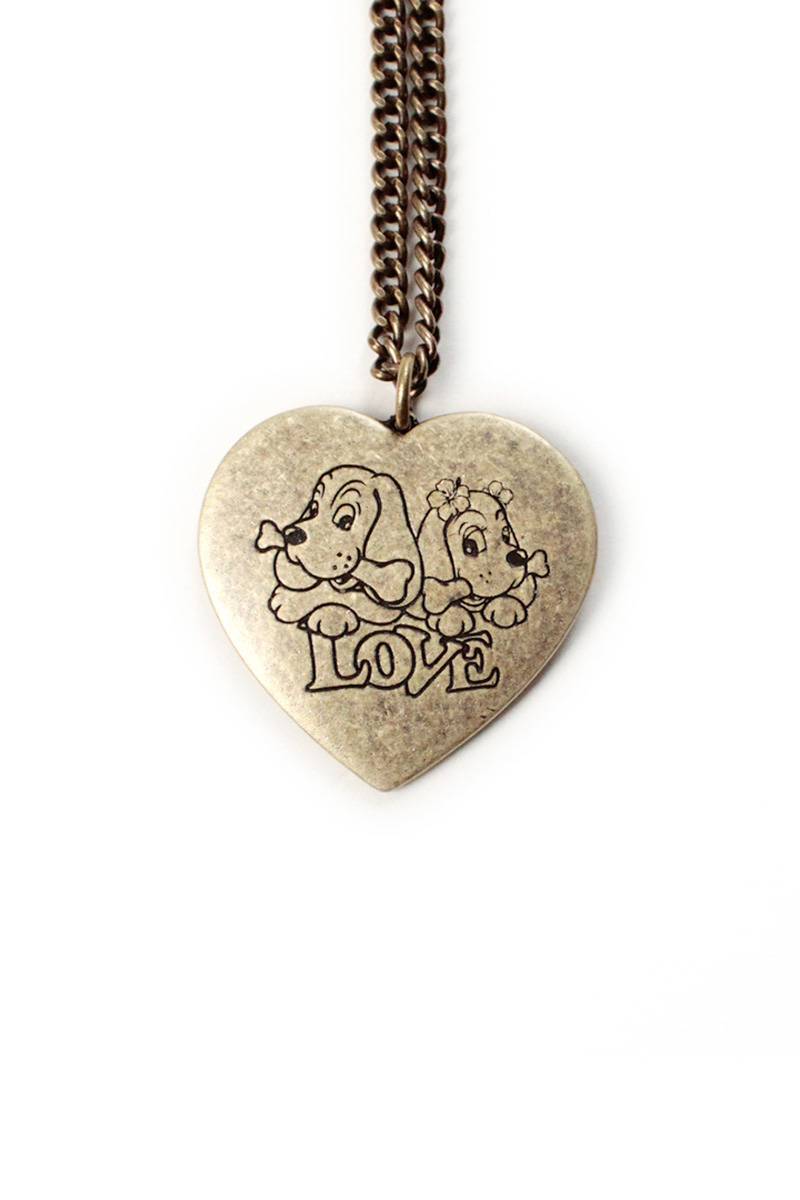 【予約商品】GALFY（ガルフィー）愛犬家ネックレス - ANTIQUE GOLD