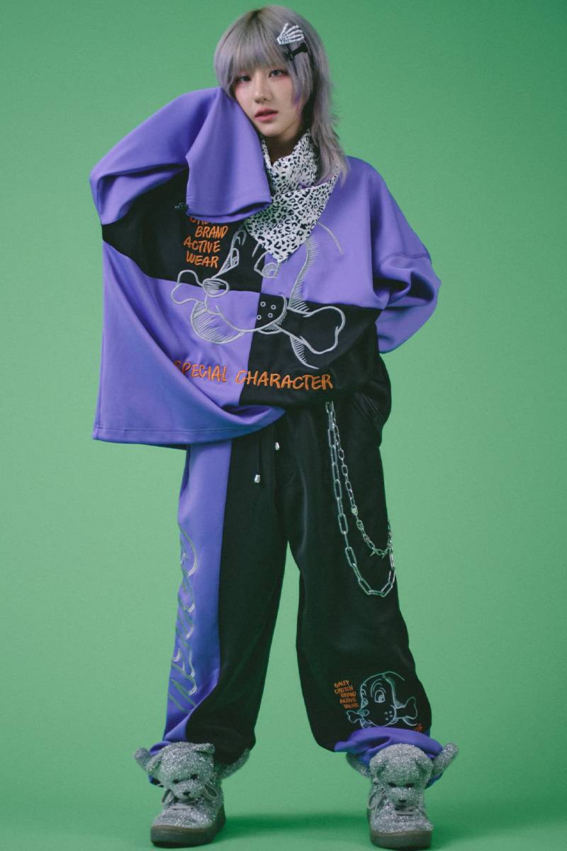 GALFY(ガルフィー) 結局兄ちゃん SETUP - BLACK×PURPLE