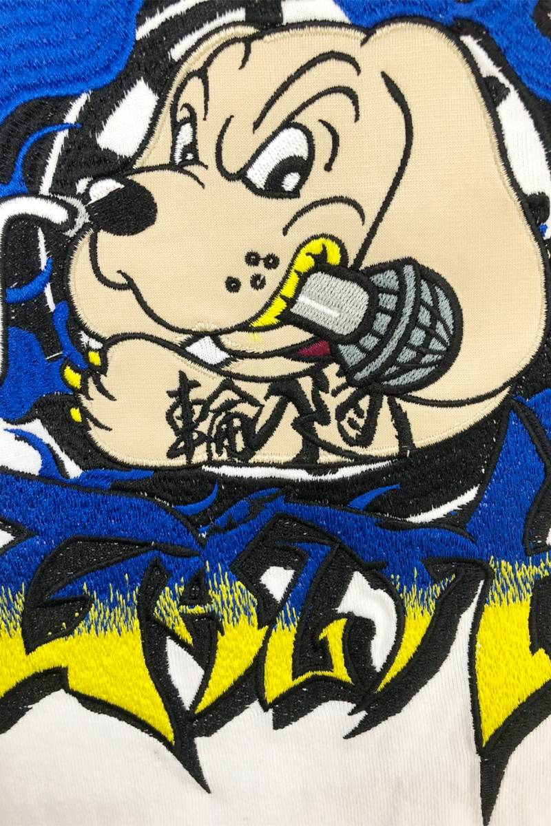 ロックファッション バンドグッズのgekirock Clothing 輪入道 Galfy Gekirock Clothing スペシャル コラボ ロンt White ロックファッション バンドグッズのgekirock Clothing 輪入道 Galfy Gekirock Clothing スペシャル コラボ ロンt White