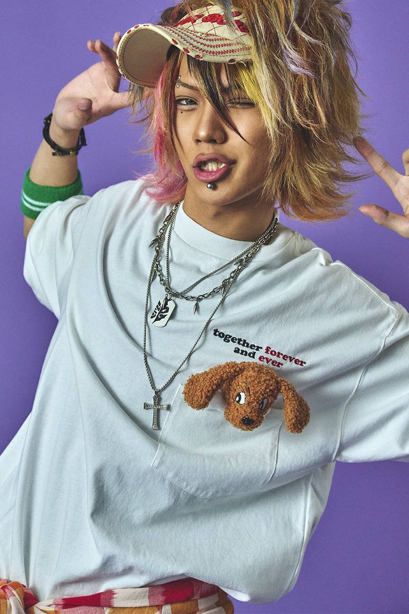 GALFY (ガルフィー) ずっと一緒だよTee - White