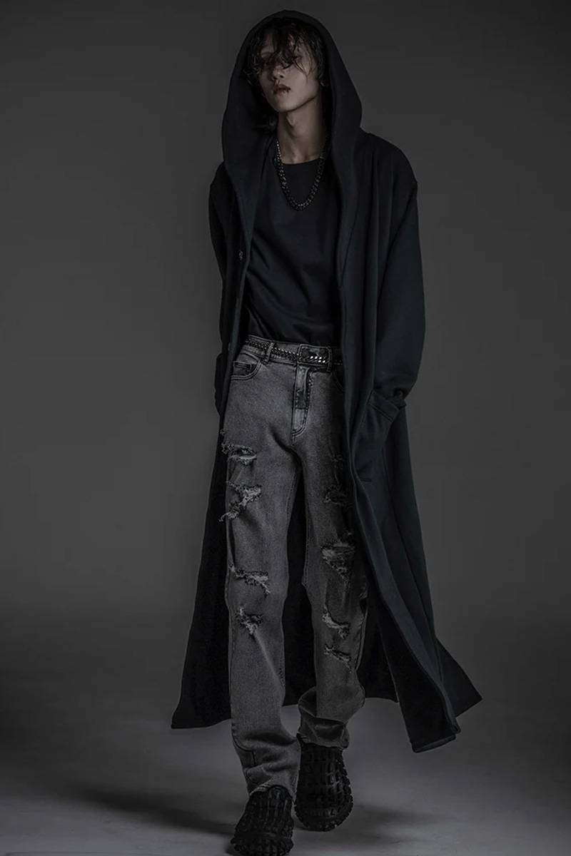 Abyssea(アビセア) Urake gown parka - Black