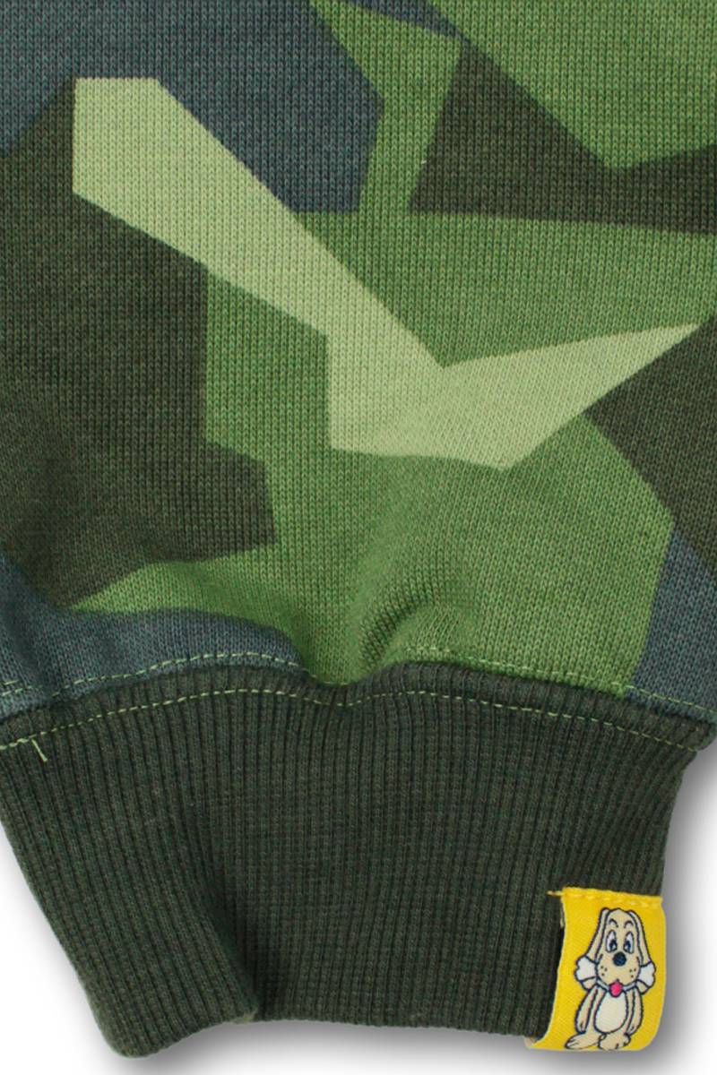 GALFY (ガルフィー) GALPEE ゴーストZIPパーカー - Black × Camo GALFY (ガルフィー) GALPEE ゴーストZIPパーカー - Black × Camo