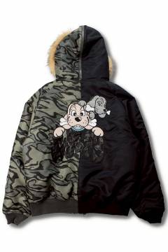 【予約商品】GALFY(ガルフィー)犬2B”改” - Black / Camo