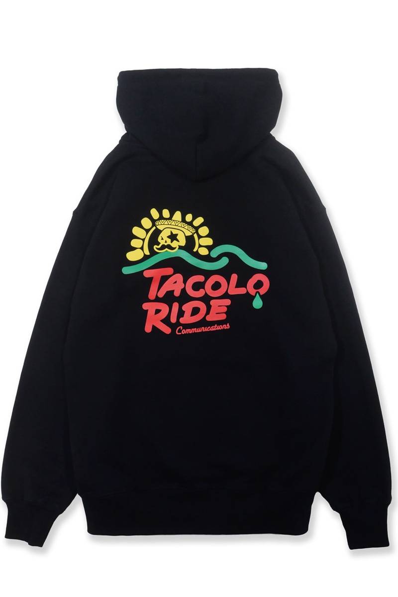 MAGICAL MOSH MISFITS TACORIDE x COLOR COMMUNICATIONS x MxMxM ZIP HOODIE - Rasta
