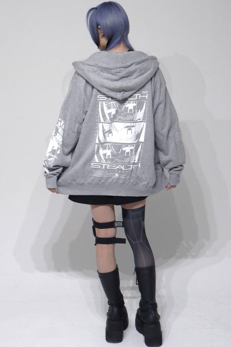 予約商品】Am10:24 No.02 code name STEALTH Zip Parker Type 予約商品】Am10:24 No.02 code name STEALTH Zip Parker Type