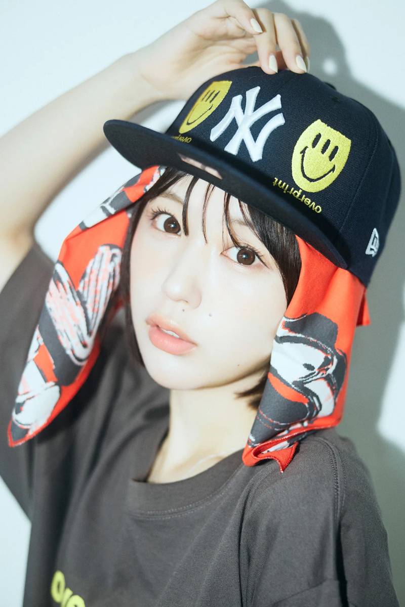 over print (オーバープリント) chain logo bandana
