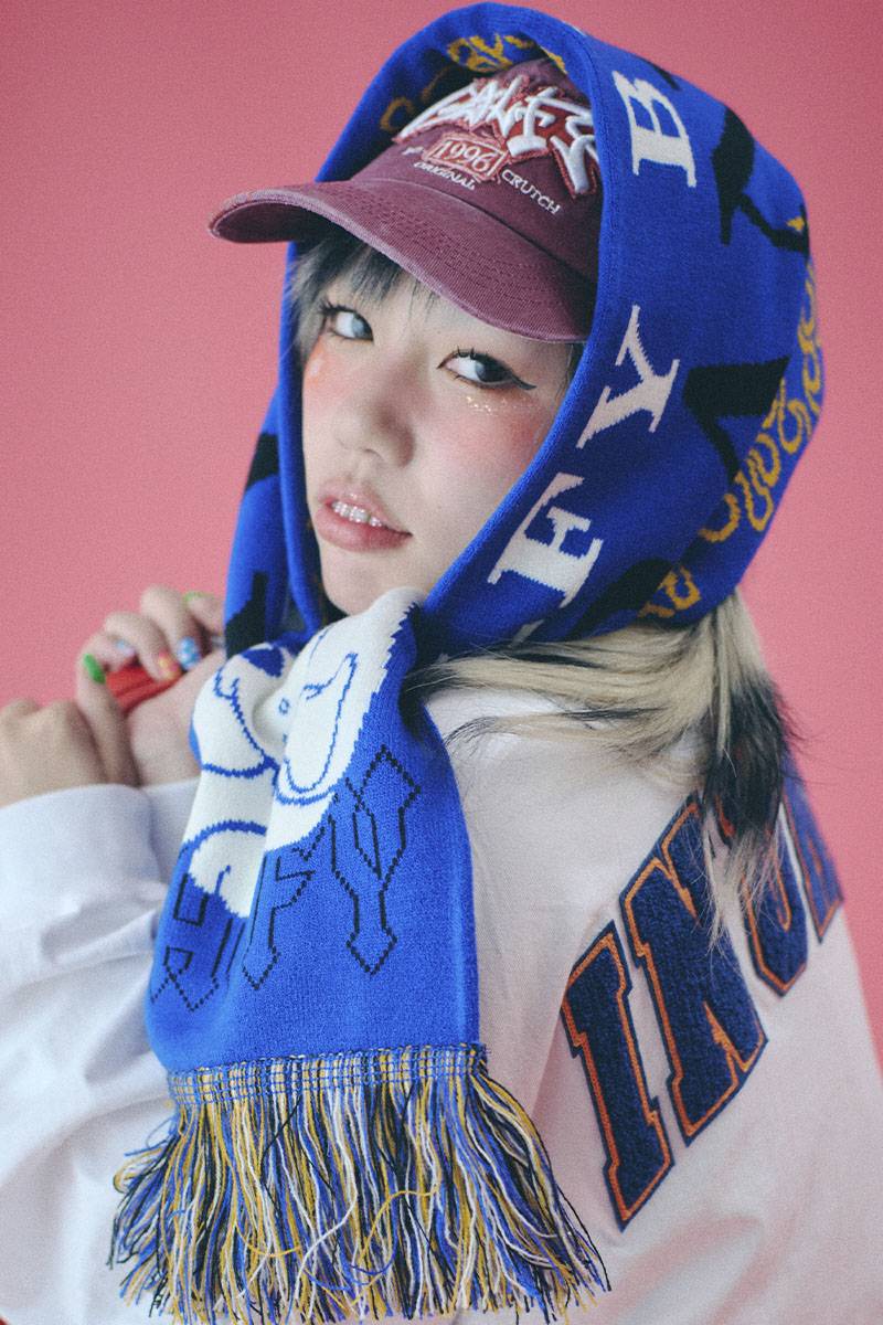 GALFY (ガルフィー) GALFYキングダムマフラー BLUE