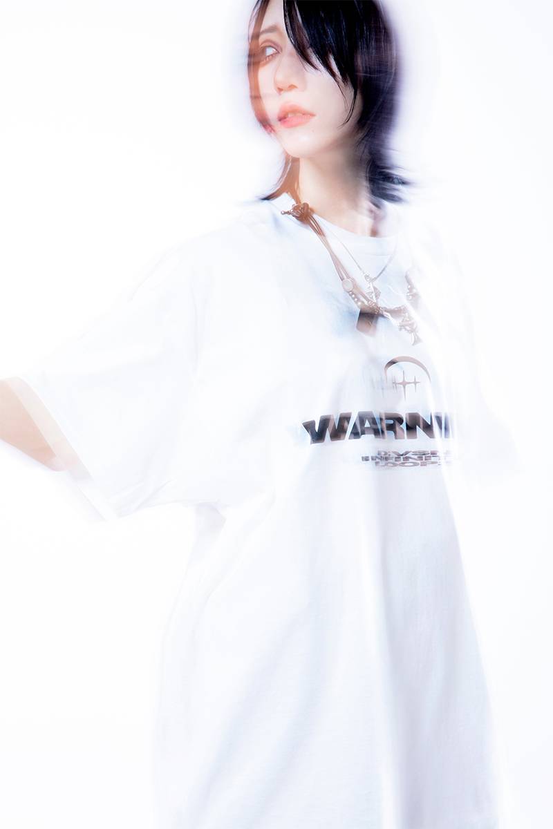 DI:VISION (ディヴィジョン) HOUSE BURN TEE WHITE