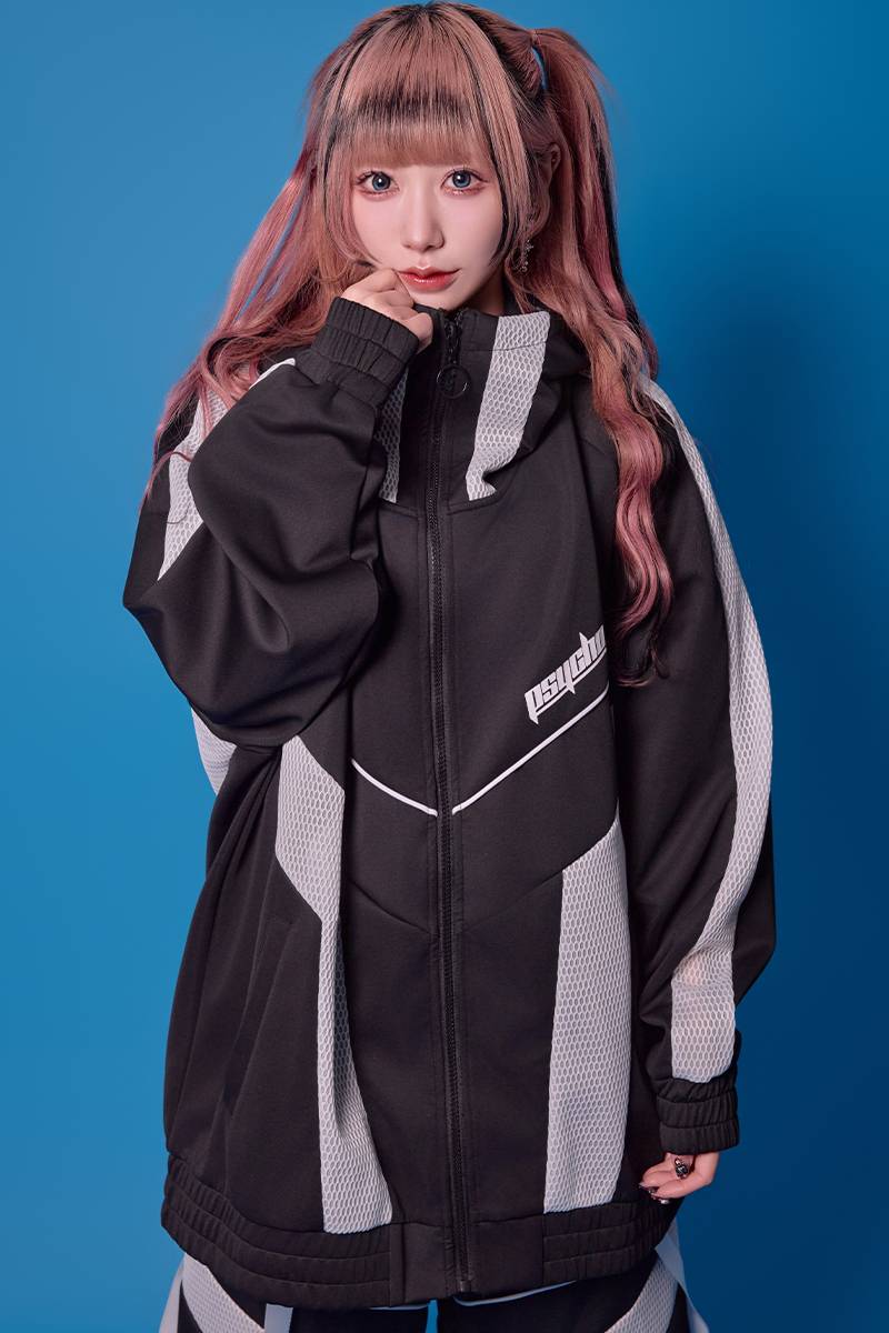 寝田ルネ×PSYCHO NATION(サイコネーション) メッシュ切替猫耳 寝田ルネ×PSYCHO NATION(サイコネーション) メッシュ切替猫耳