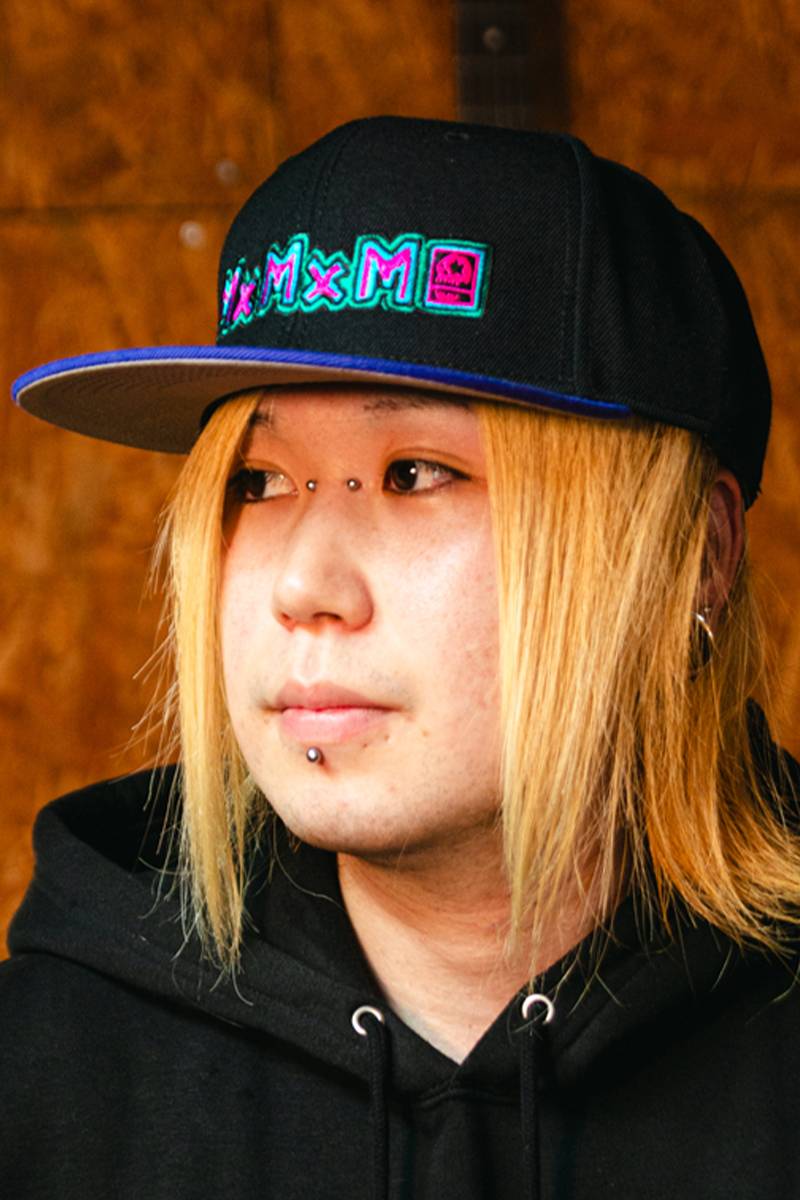 MAGICAL MOSH MISFITS (マジカルモッシュミスフィッツ) MxMxM COLORS LOGO BB CAP PURPLE