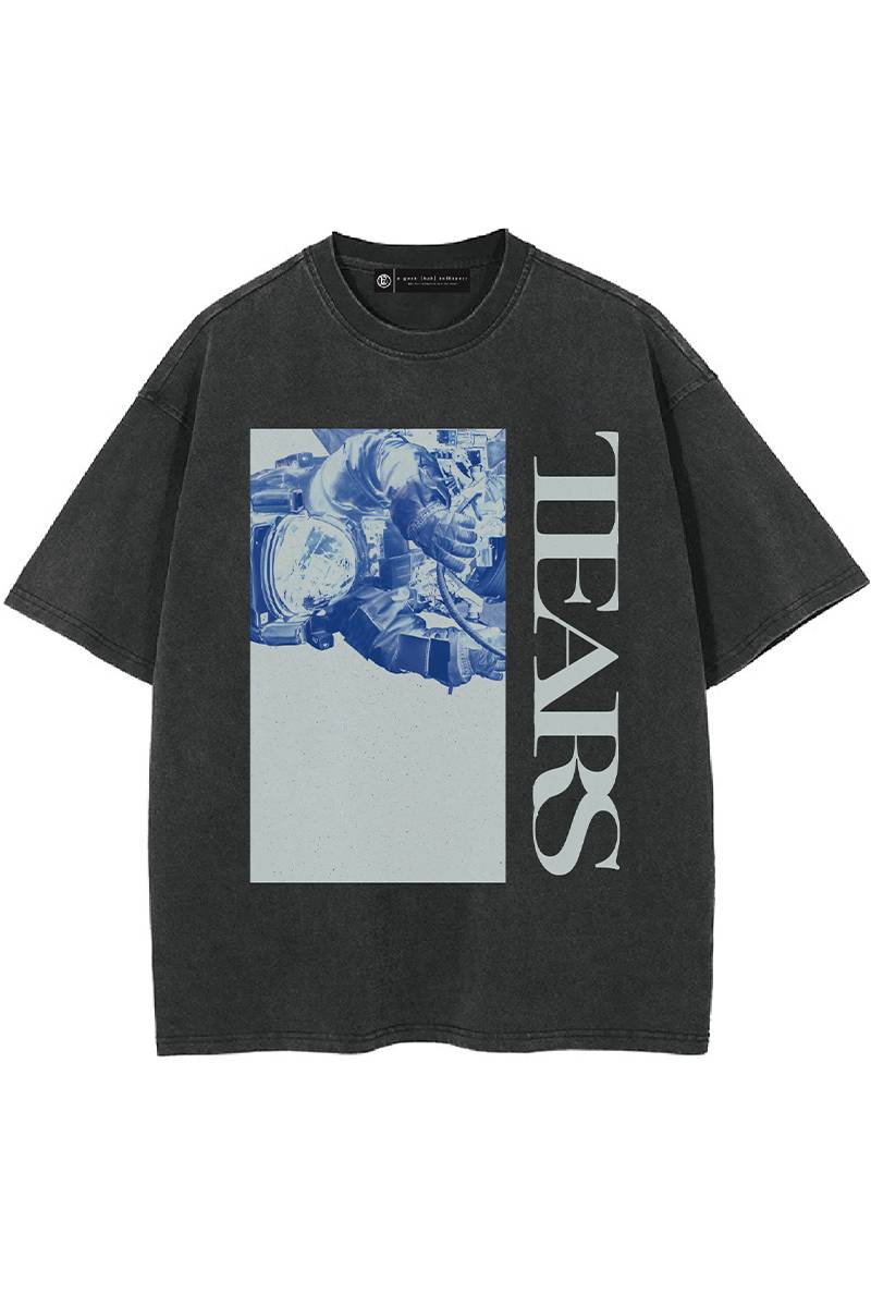 A Good Bad Influence(アグッドバッドインフルエンス) TEARS T-SHIRT - Black