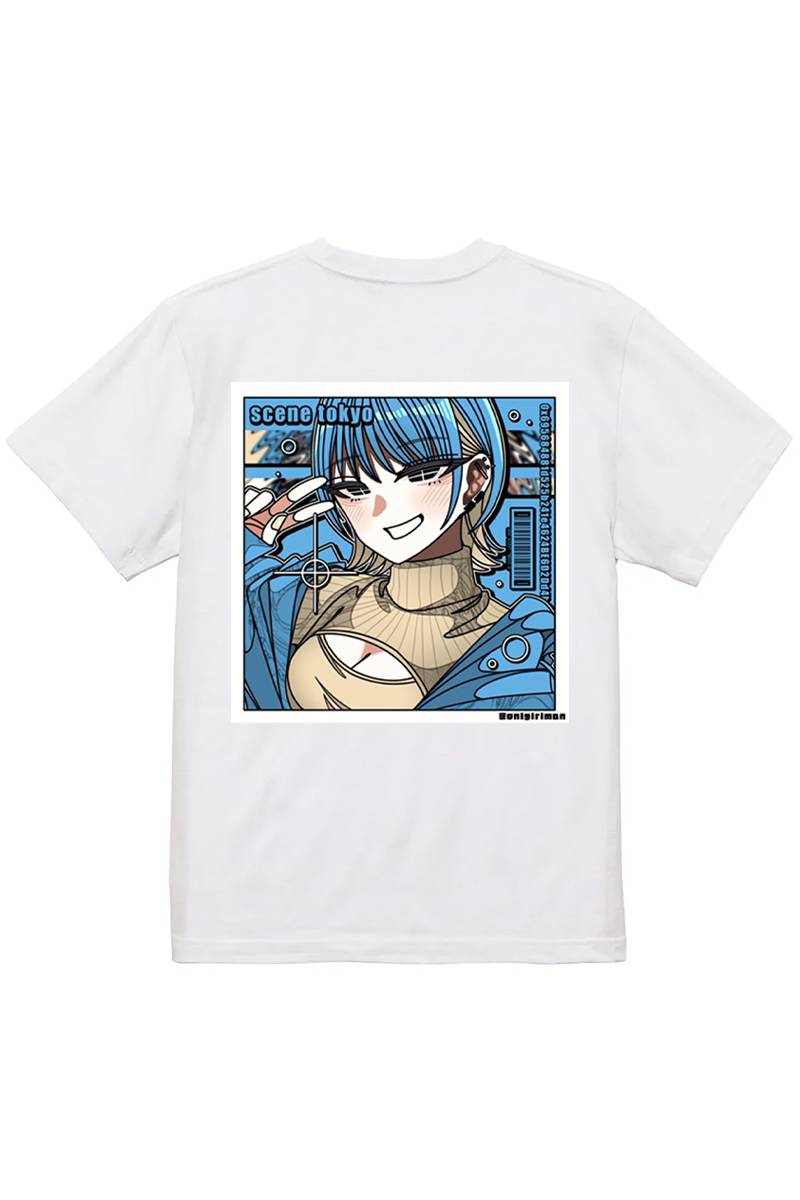 SCENE TOKYO (シーントウキョウ) piece girl Tee - White