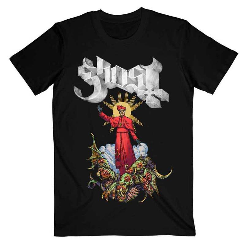 【予約商品】GHOST バンドTシャツ ユニセックス: Plague Bringer (Black)
