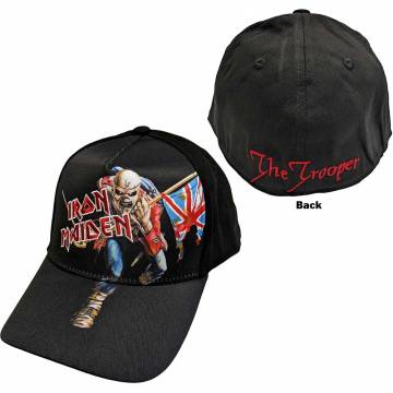 【予約商品】IRON MAIDEN Unisex Baseball Cap: The Trooper - BLACK