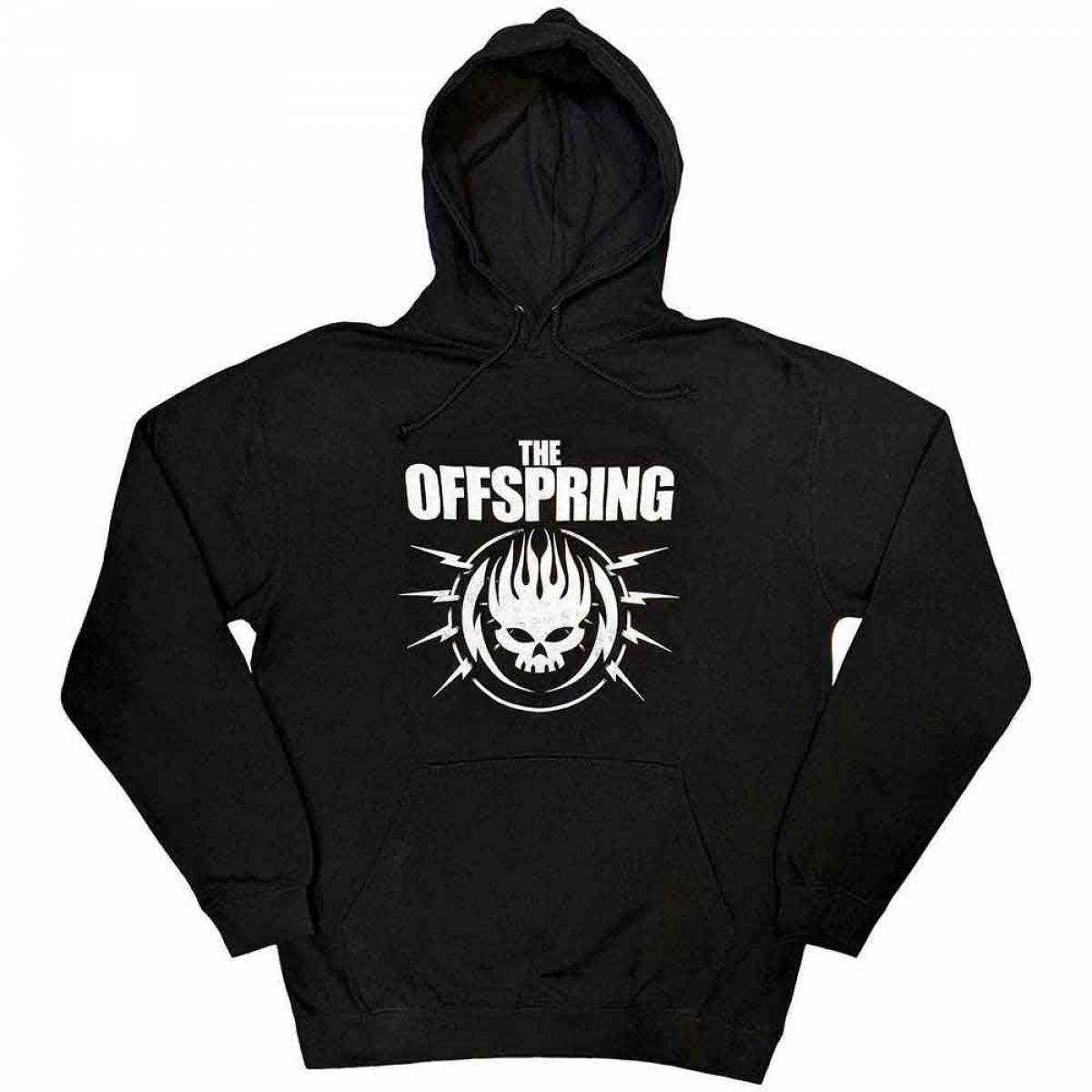 ファッション Pullover Unisex OFFSPRING THE Hoodie: ロック / Logo Bolt ミュージシャン