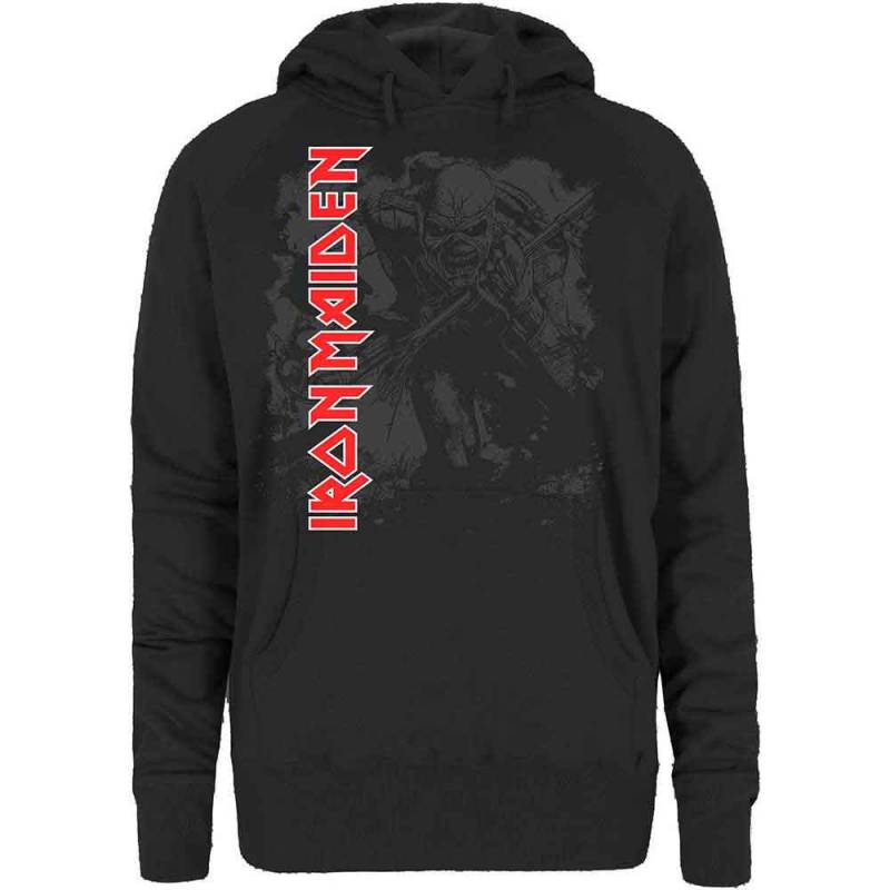 【予約商品】IRON MAIDEN Ladies Pullover Hoodie: Trooper (Black) (Small)