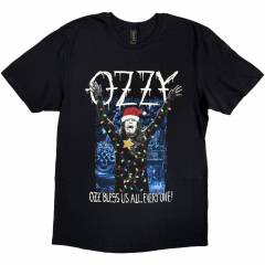 【予約商品】OZZY OSBOURNE バンドTシャツ ユニセックス: Arms Out Holiday (Black)
