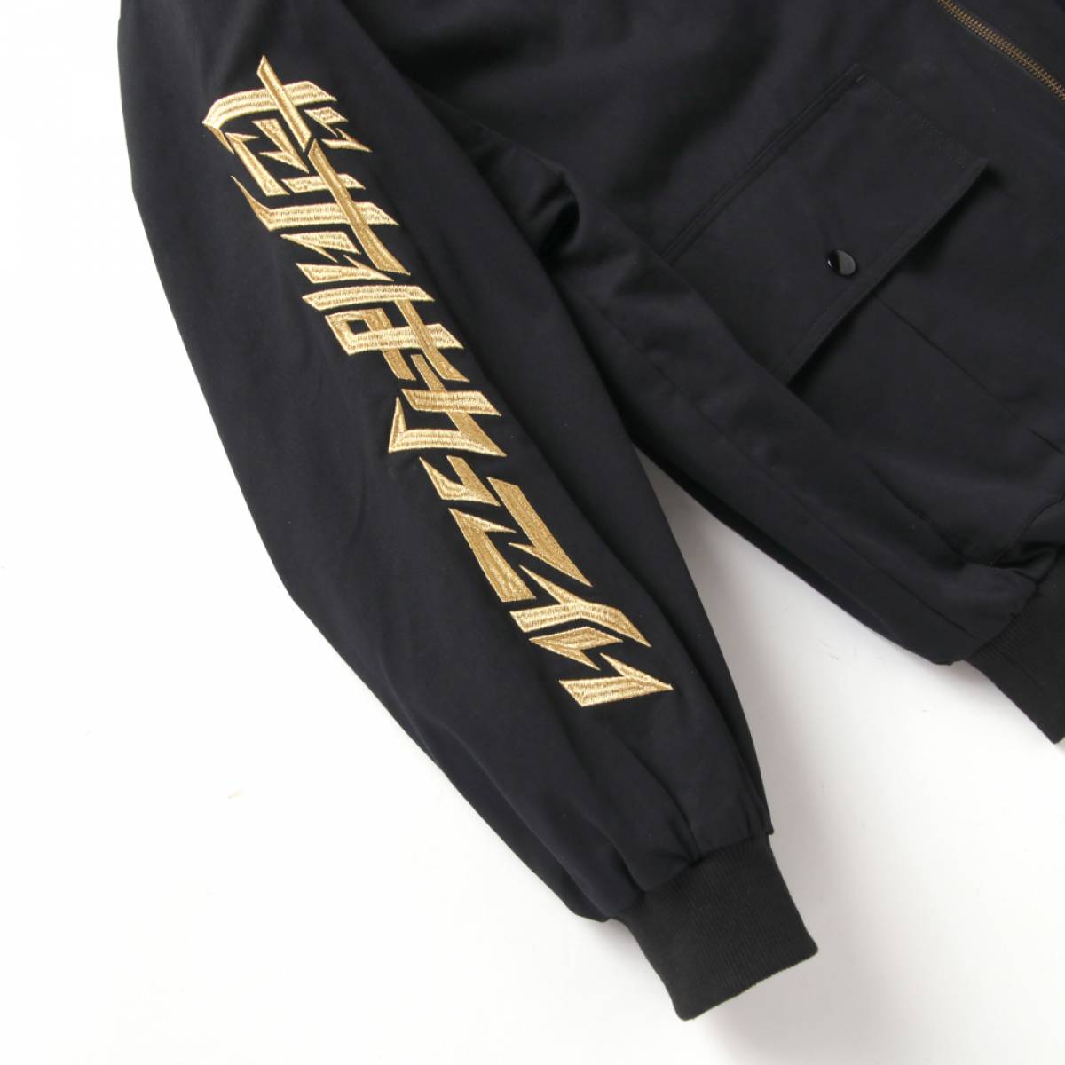 PUNK DRUNKERS (パンクドランカーズ) ヤンキーJKT - BLACK PUNK DRUNKERS (パンクドランカーズ) ヤンキーJKT - BLACK