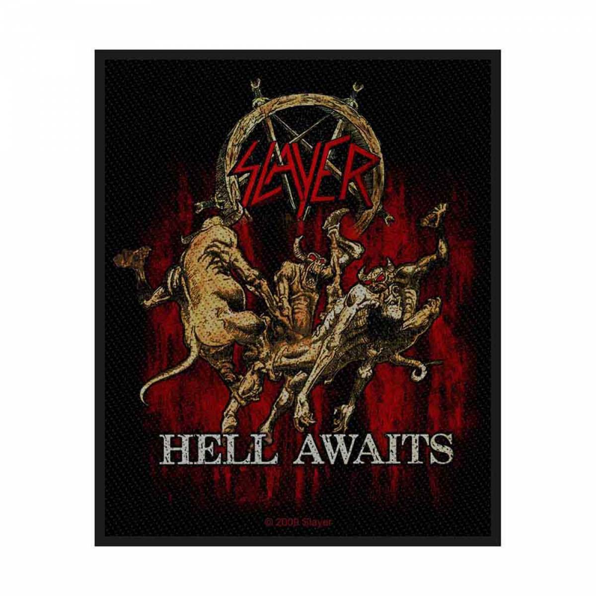 【予約商品】SLAYER Standard Woven Patch: Hell Awaits