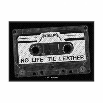 【予約商品】METALLICA Woven Patch: No Life 'Til Leather (Standard)