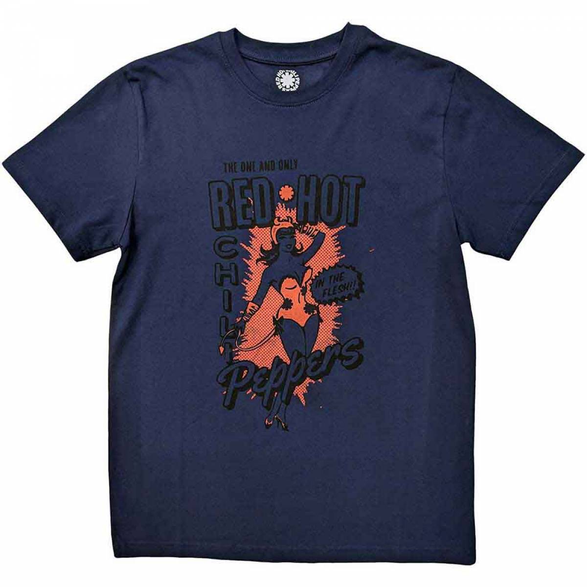予約商品】RED HOT CHILI PEPPERS ユニセックスTシャツ: In The Flesh / ロックファッション / バンドTシャツ のGEKIROCK CLOTHING 予約商品】RED HOT CHILI PEPPERS ユニセックスTシャツ: In The Flesh / ロックファッション / バンドTシャツ のGEKIROCK CLOTHING
