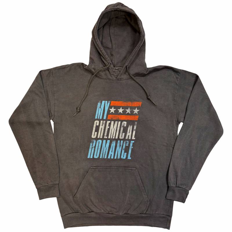 【予約商品】MY CHEMICAL ROMANCE Unisex Pullover Hoodie: Raceway (Charcoal Grey)