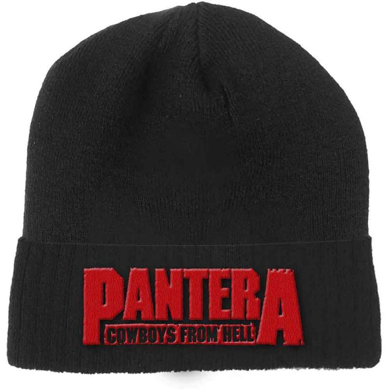 【予約商品】PANTERA Unisex Beanie Hat: Cowboys from Hell 2 (Black)