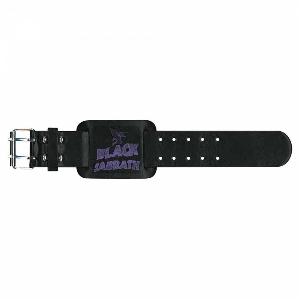 【予約商品】BLACK SABBATH Leather Wrist Strap: Logo & Creature