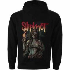 【予約商品】SLIPKNOT Unisex Pullover Hoodie: Burn Me Away (Black) (Back Print) - BLACK
