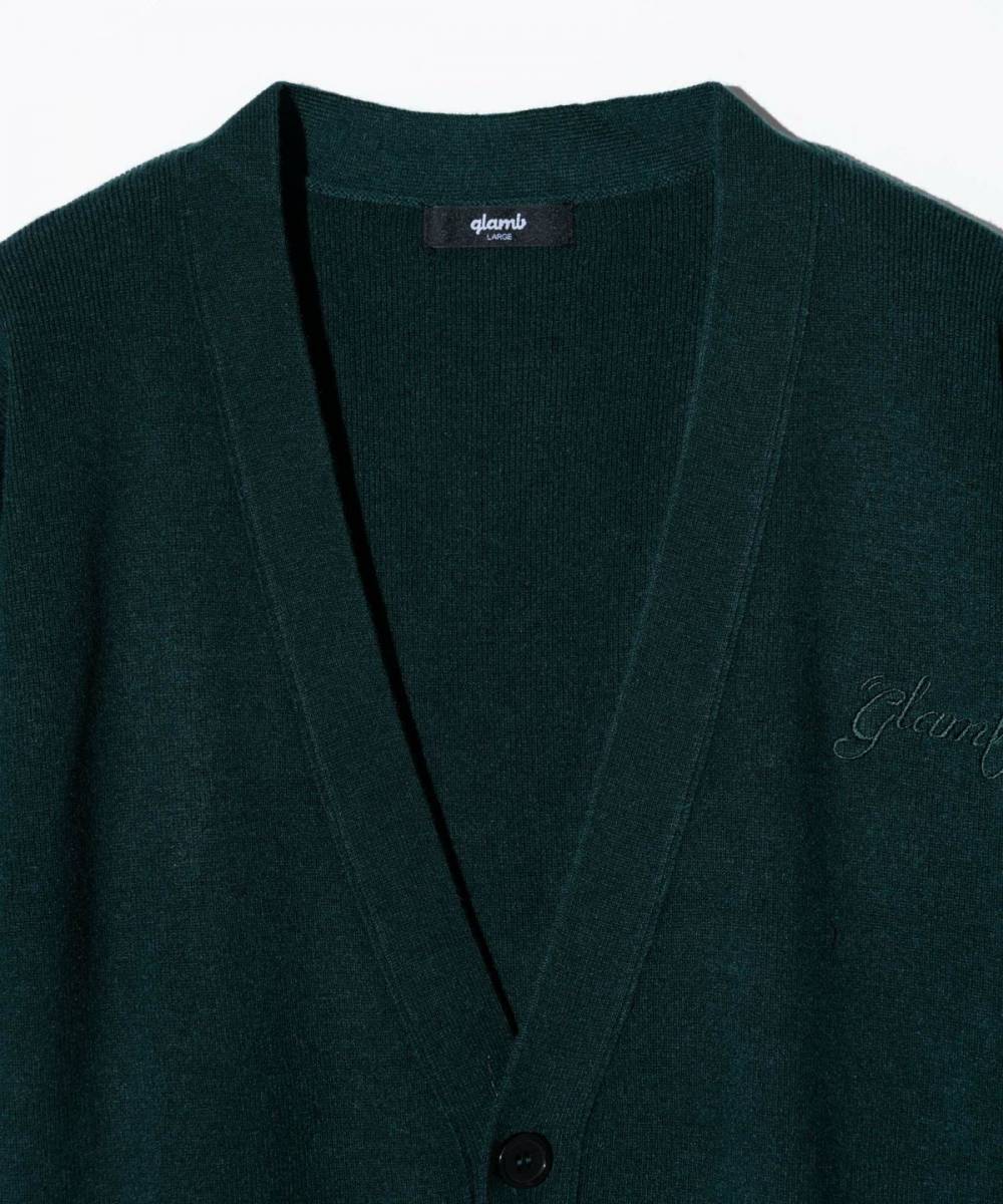 予約商品】glamb(グラム) GB0424/KNT06 : Minimal Edge Cardigan 予約商品】glamb(グラム) GB0424/KNT06 : Minimal Edge Cardigan