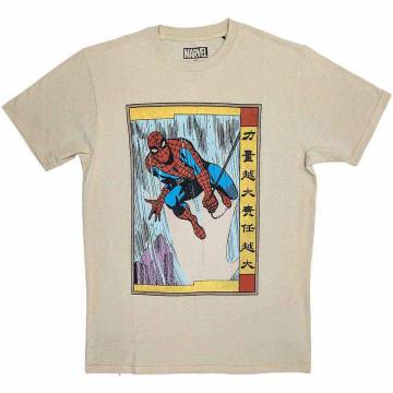 【予約商品】Marvel Comics ユニセックスTシャツ: Spiderman Japanese