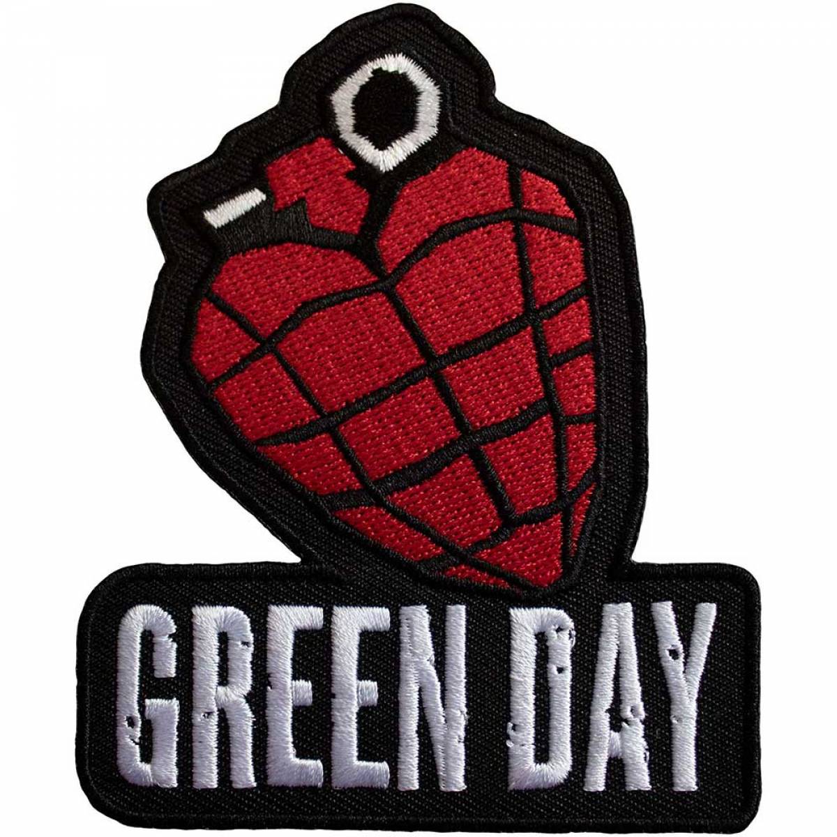 【予約商品】GREEN DAY Woven Patch: Grenade Logo (Standard)