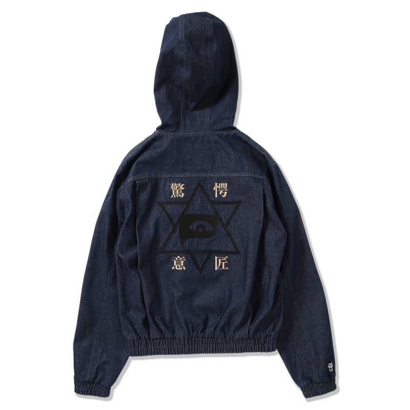 【予約商品】PUNK DRUNKERS (パンク・ドランカーズ) 驚愕意匠デニムJKT - INDIGO