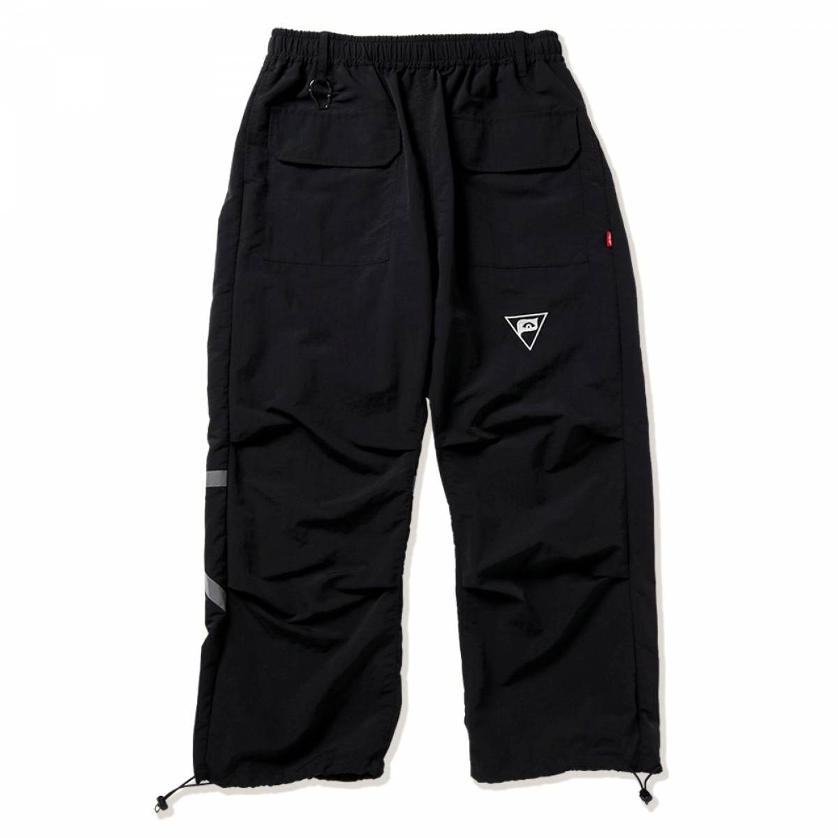 【予約商品】PUNK DRUNKERS (パンクドランカーズ) テックナイロンパンツ / 下 - BLACK