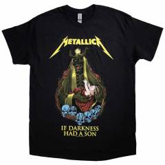 【予約商品】METALLICA バンドTシャツ ユニセックス: If Darkness Had A Son (Black)