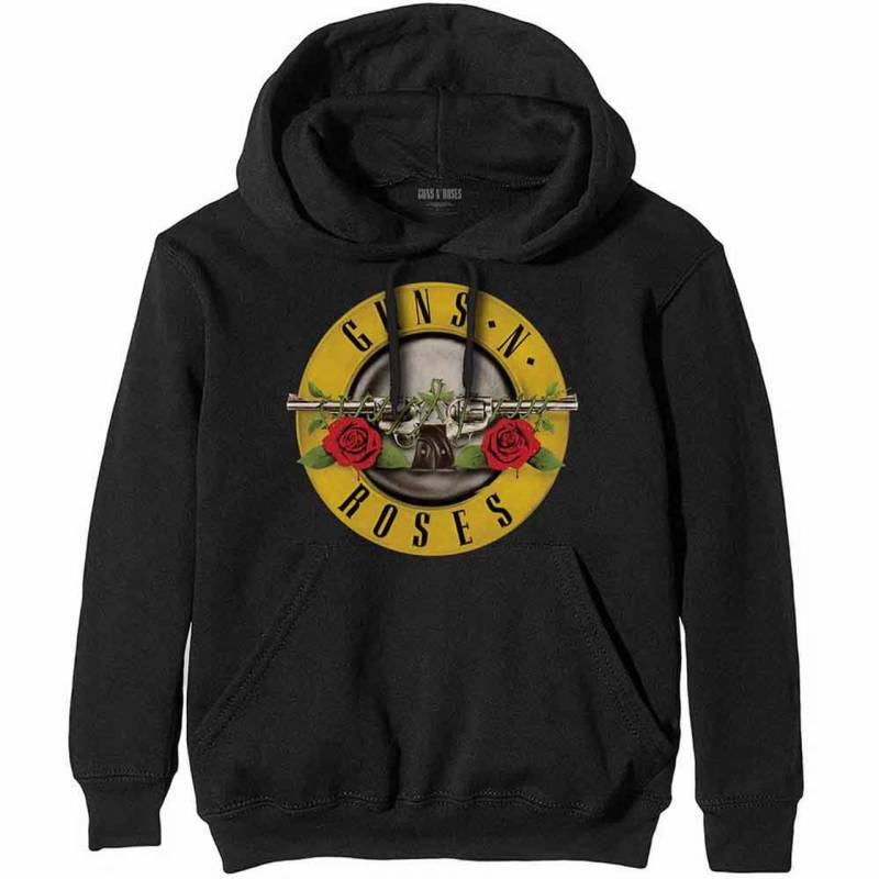 【予約商品】GUNS N' ROSES Unisex Pullover Hoodie: Classic Logo (Black)