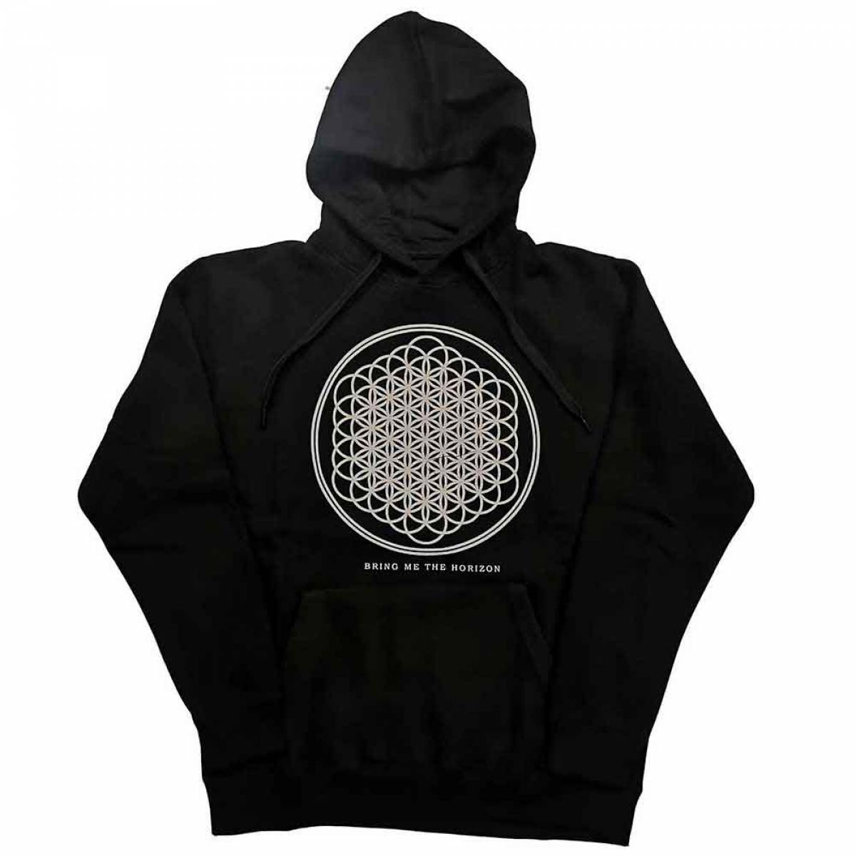 【予約商品】BRING ME THE HORIZON Unisex Pullover Hoodie: Sempiternal - BLACK