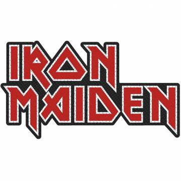 【予約商品】IRON MAIDEN Woven Patch: Logo Cut Out (Retail Pack) (Standard)