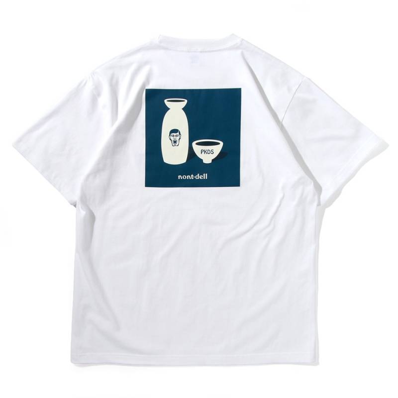 【予約商品】PUNK DRUNKERS (パンク・ドランカーズ) 呑んでるTEE - WHITE