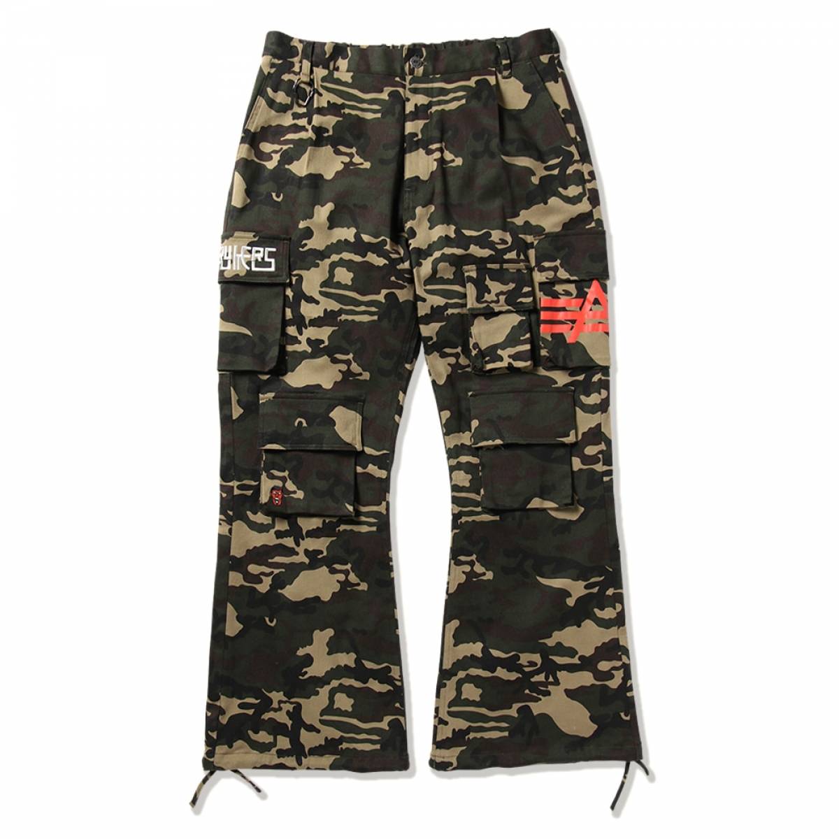 PUNK DRUNKERS (パンクドランカーズ) 9Pミリタリーパンツ - CAMO
