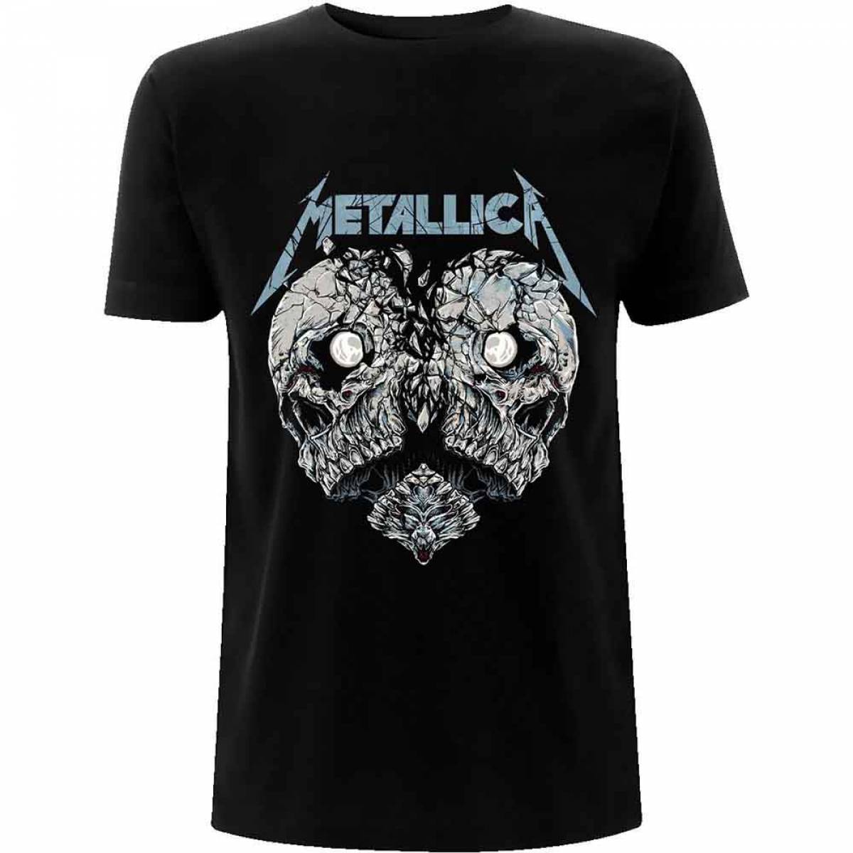 【予約商品】METALLICA バンドTシャツ ユニセックス: Heart Broken (Black) - BLACK