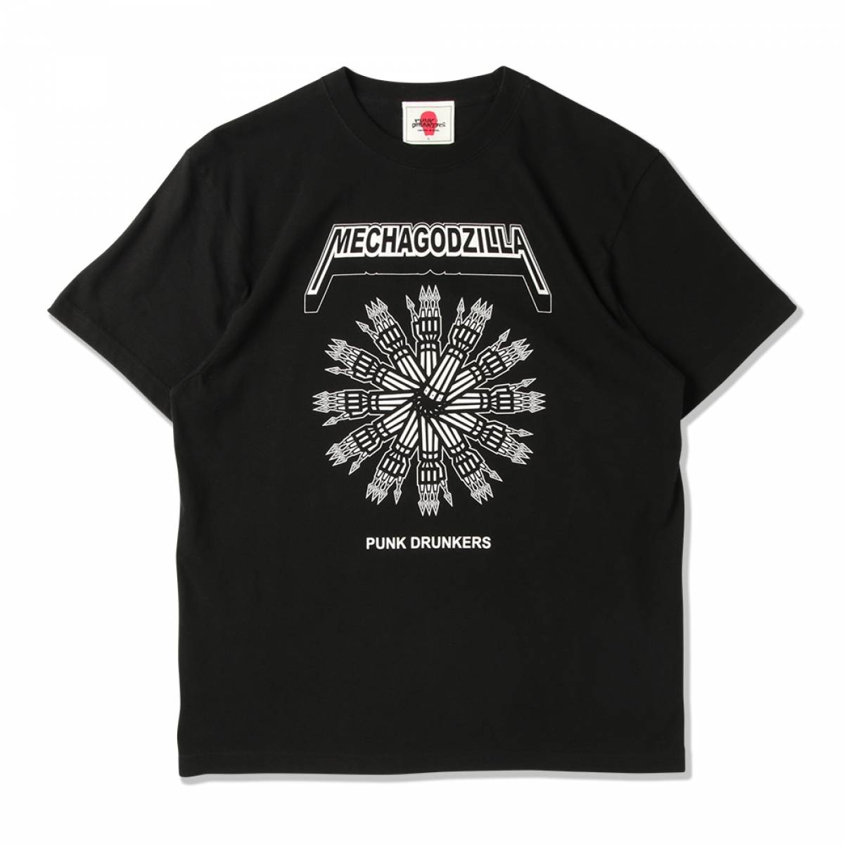 【予約商品】PUNK DRUNKERS (パンクドランカーズ)［PDSxGODZILLA］メカゴジラTEE'2025 - BLACK