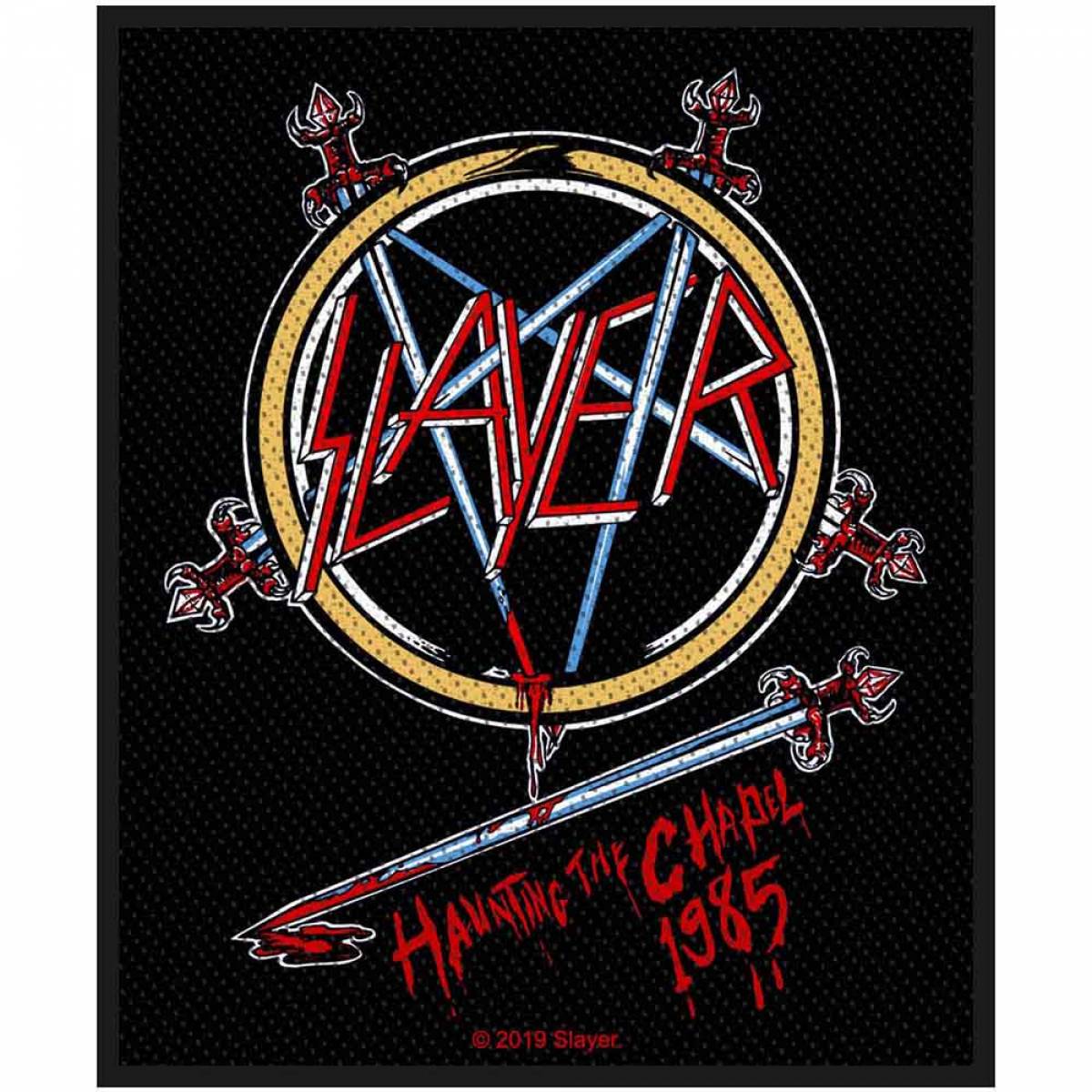 【予約商品】SLAYER Standard Woven Patch: Haunting The Chapel