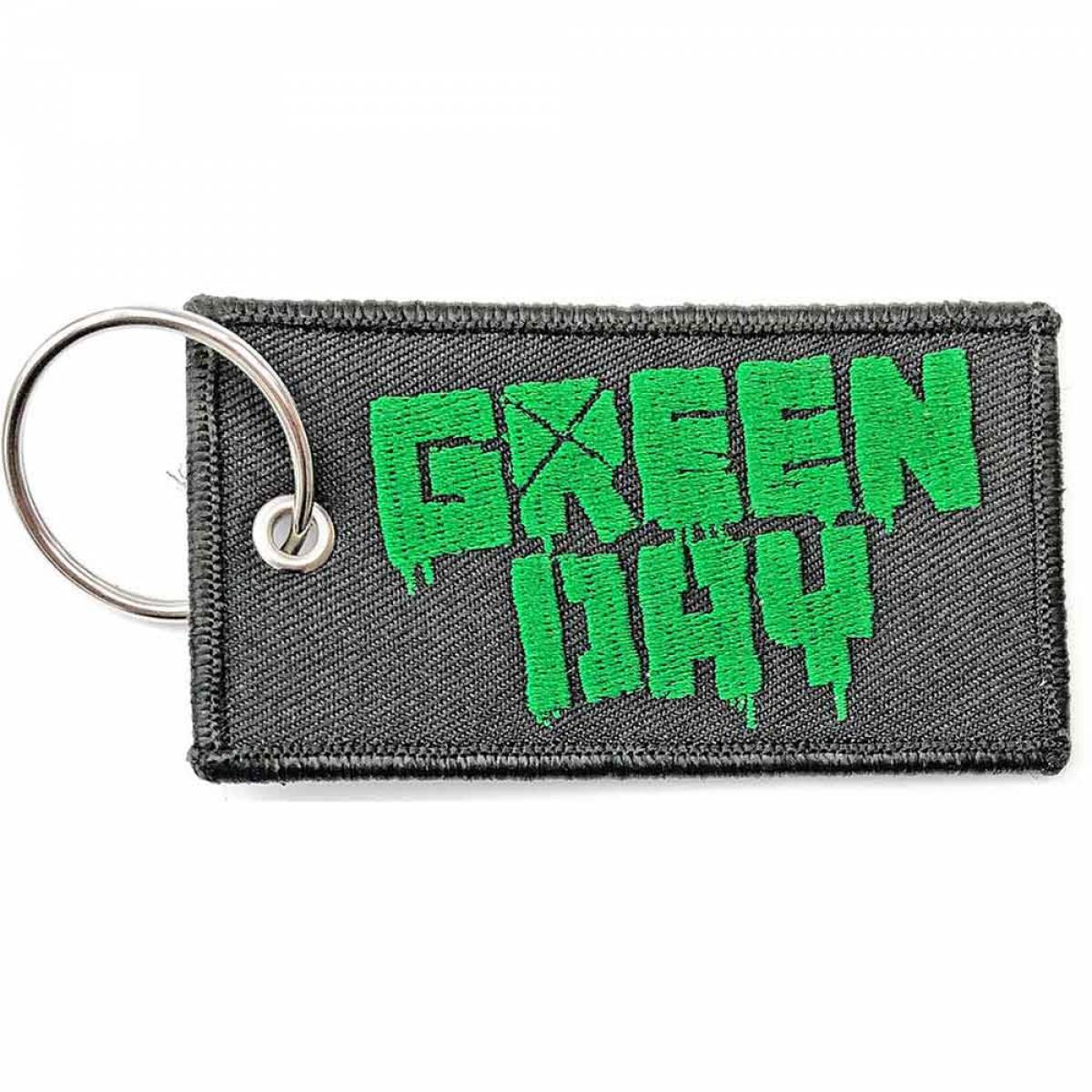 【予約商品】GREEN DAY Keychain: Logo (Double Sided Patch)