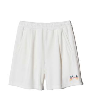 【予約商品】glamb(グラム)GB0125/P08 : Pile Jersey Shorts / パイルジャージショーツ - White