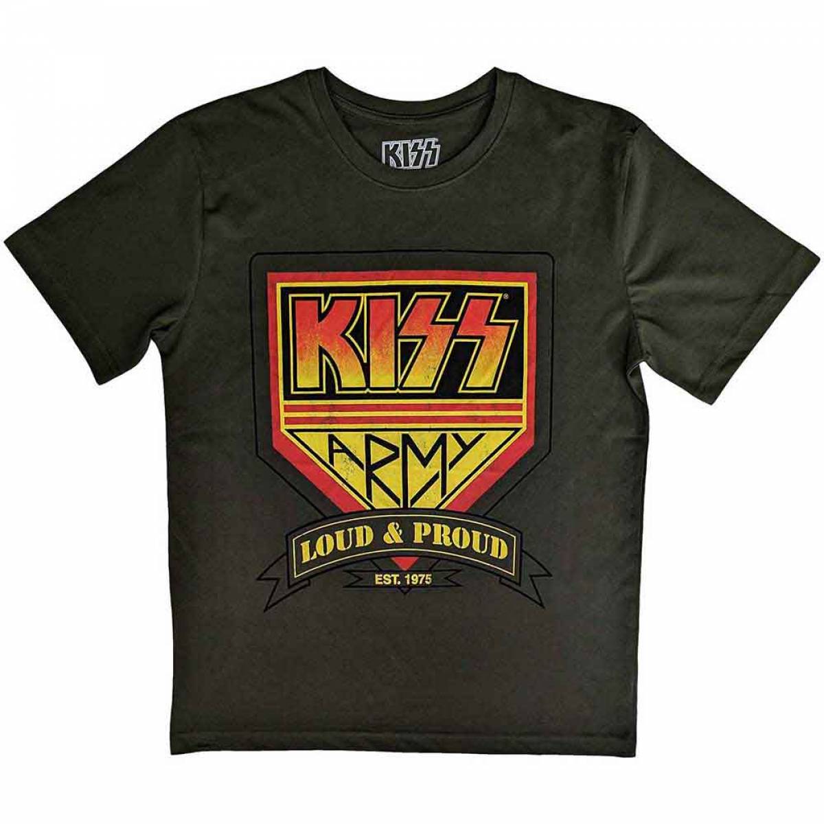 【予約商品】KISS ユニセックスTシャツ: Loud & Proud