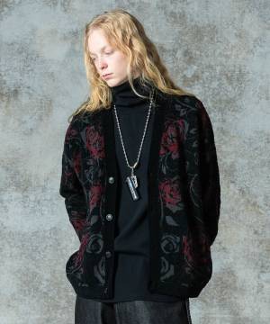 gibous(ギボス) scorpion border knit / ロックファッション