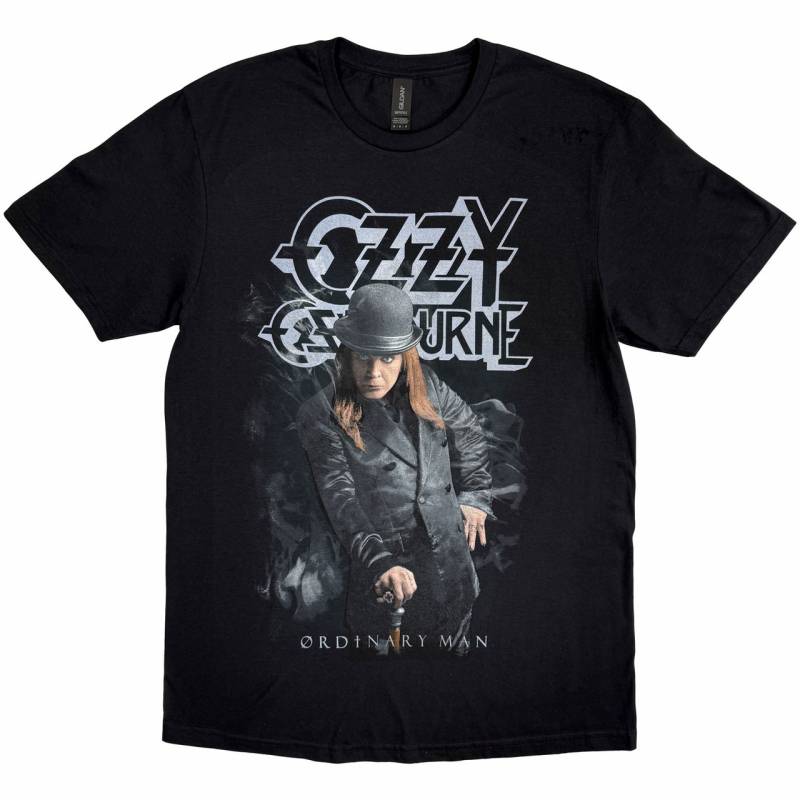 【予約商品】OZZY OSBOURNE バンドTシャツ ユニセックス: Ordinary Man Standing (Black)