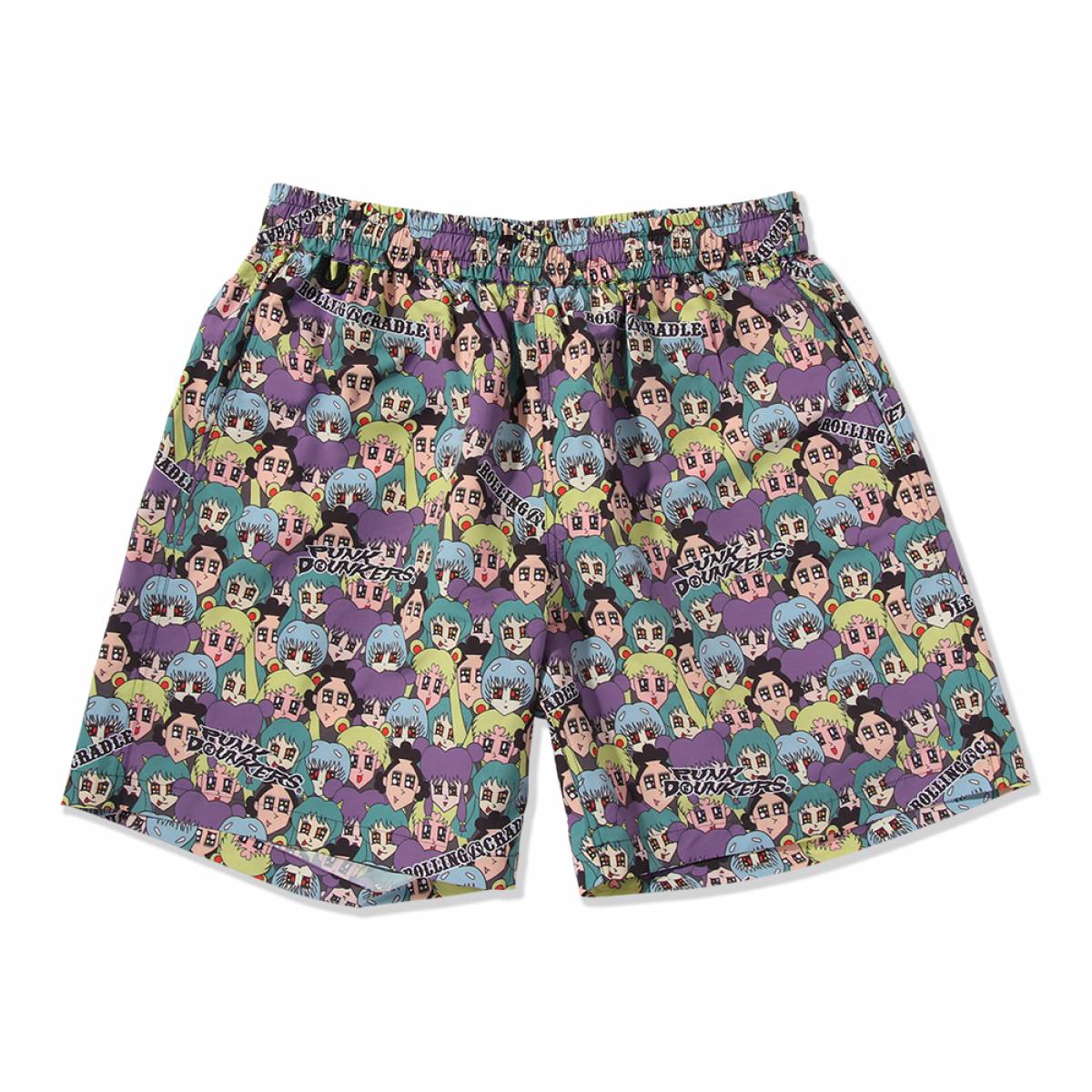 【予約商品】PUNK DRUNKERS】 ［PDSxRC］微少女ショーツ - PURPLE/YELLOW